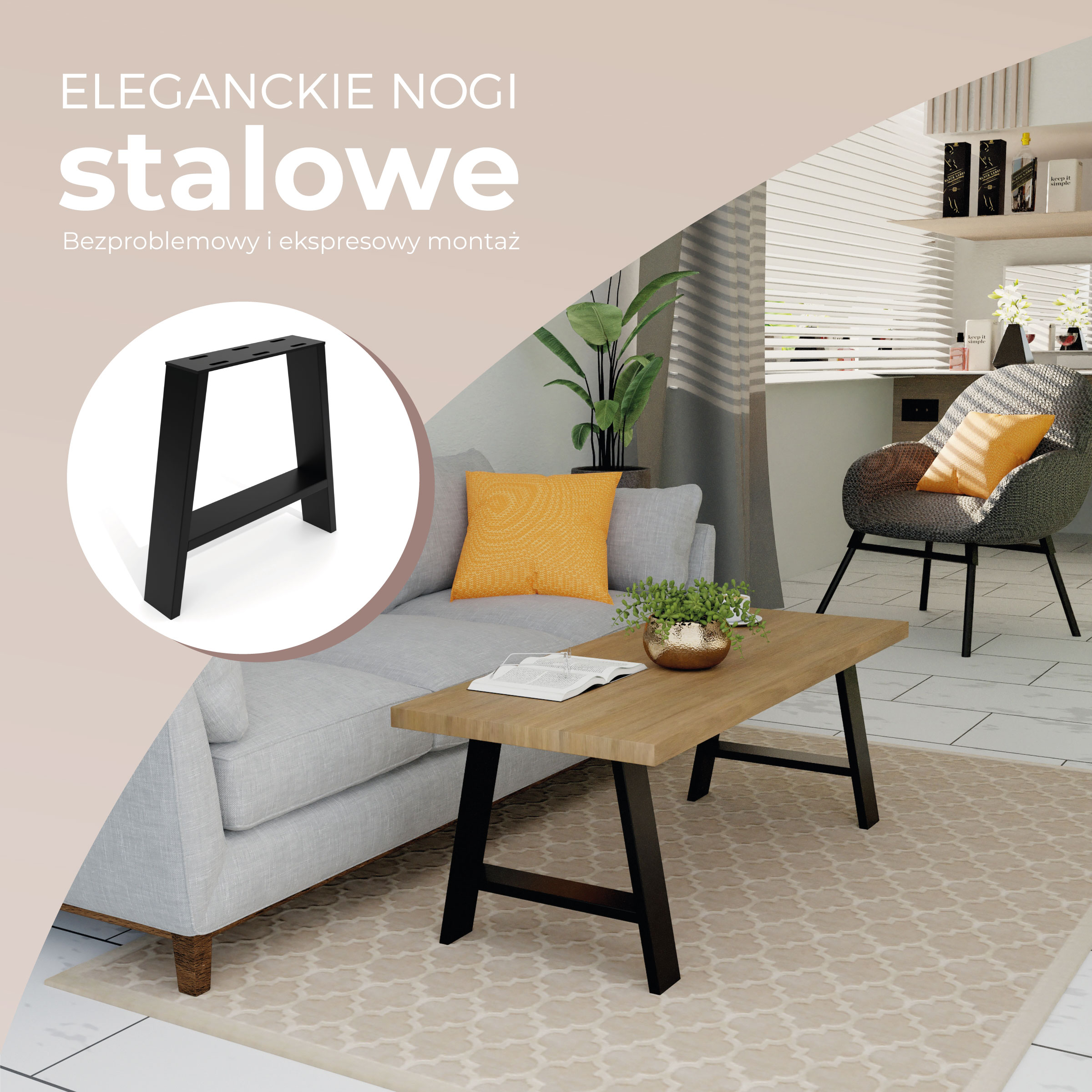 45x42 czarna noga stalowa (3)